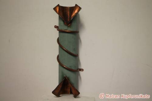 Patina-Wandlampe