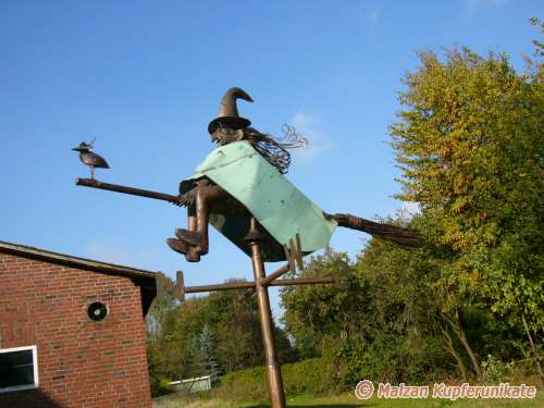 Wetterhexe mit Hut