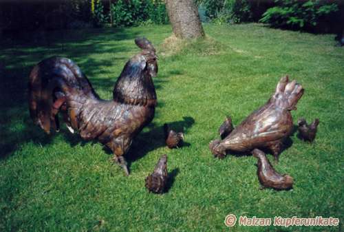 Hhnerfamilie
